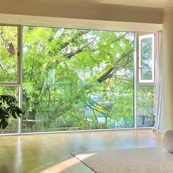 Παράθυρα από κράμα αλουμινίου από το δάπεδο μέχρι την οροφή