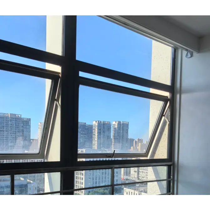 Ανοιγόμενα παράθυρα από κράμα αλουμινίου προς τα έξω