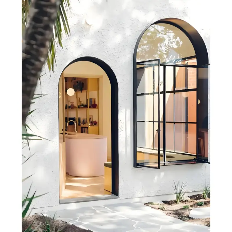 Παράθυρα σε σχήμα κράματος αλουμινίου