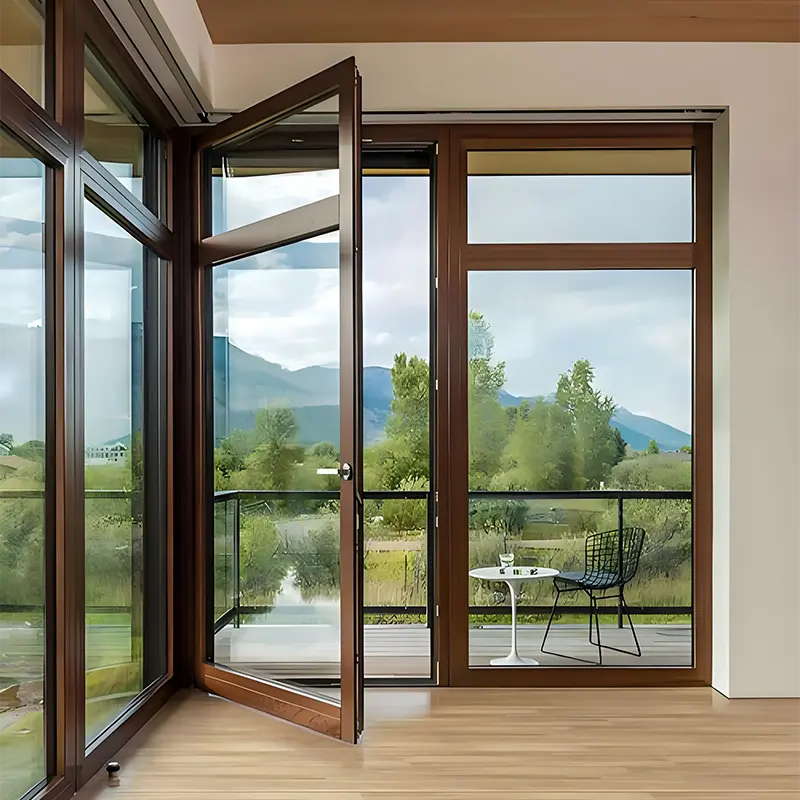 Πόρτες συστήματος από κράμα αλουμινίου