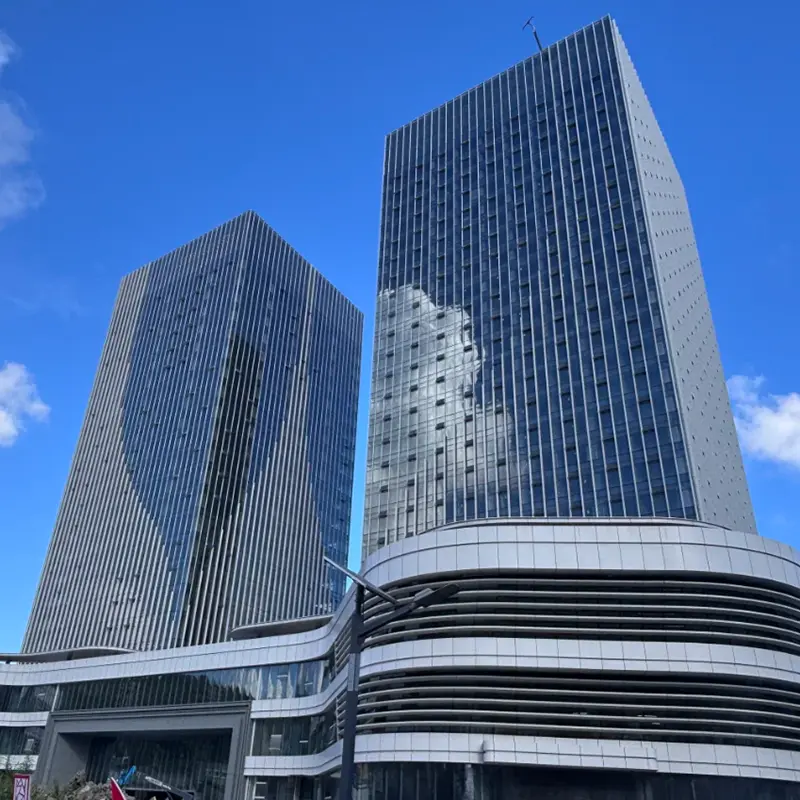 Τυποποιημένοι ενιαίοι τοίχοι κουρτινών