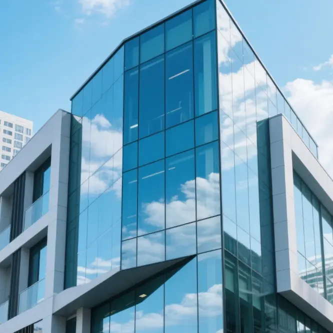 Tempered Glass για κουρτινότοιχους